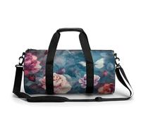 Sac de sport pour femme et homme - Sac de voyage fourre-tout pour le week-end - Sac de nuit pour voyage, natation, fitness, entraînement, Style 2-1, 17.7in/9in/9in