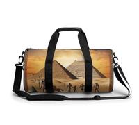 Sac de sport pour femme et homme - Sac de voyage fourre-tout pour le week-end - Sac de nuit pour voyage, natation, fitness, entraînement, Style-3, 17.7in/9in/9in