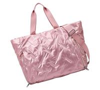 Sac de sport pour femme - Grande capacité - Sac à bandoulière tendance - Sac de week-end avec poignée supérieure, a