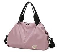 Sac de sport pour femme, petit sac de sport avec poche humide, sac de sport, sac de voyage résistant à l'eau, sacs de week-end doux, sac de gym pour femme, Rose foncé, Vintage