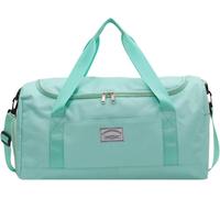 Sac de sport pour femme, sac de voyage avec séparateur humide et sac de séparation de chaussures pour la nuit, sac de sport léger et imperméable, sac à main d'entraînement de fin de semaine pour homme