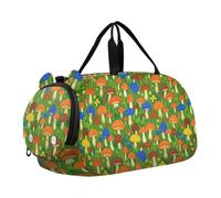Sac de sport pour garçons et filles - Champignons comestibles colorés