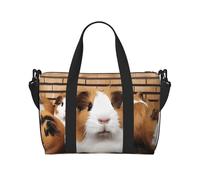Sac de sport pour homme et femme avec compartiment à chaussures, Cochons d'Inde., Taille unique, Sac de voyage