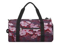Sac de sport pour homme et femme avec compartiment à chaussures et poche humide, glaçons pêche pour voyage, sport, fitness, entraînement, Plum Blossom, Taille unique, Sac de voyage