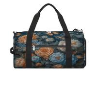 Sac de sport pour homme et femme avec compartiment à chaussures et poche humide, sac de voyage tie-dye vif et audacieux pour voyage, sport, fitness, entraînement, Image vive, Taille unique, Sac de