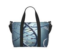 Sac de sport pour homme et femme avec compartiment à chaussures pour homme et femme, Hélix génétique, Taille unique, Sac de voyage