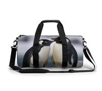 Sac de sport pour homme et femme avec inscription « I Love Penguins » - Cylindrique - Léger - Pour basket-ball, football, week-end, 45 cm/22,9 cm/22,9 cm, Style :, 17.7in/9in/9in