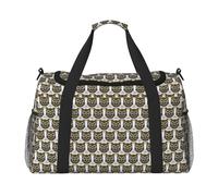 Sac de sport pour homme et femme avec motif chouette mignon imprimé
