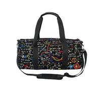 Sac de sport pour homme et femme, formule d'éducation mathématique, gymnastique, danse, week-end, fitness, hôpital, multicolore, Sac de voyage