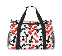 Sac de sport pour homme et femme Motif échecs