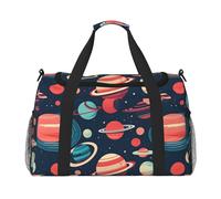 Sac de sport pour homme et femme Motif planètes de l'espace