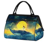 Sac de sport pour homme et femme - Sac de sport de voyage avec manchon de chariot - Sac de sport imperméable pour le week-end - Sac fourre-tout pour voyage, gym, sport - 2, Sac-015