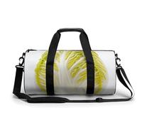 Sac de sport pour homme et femme - Sac de voyage en toile pour voyage, natation, fitness, entraînement - Noir et beige, Style :, 17.7in/9in/9in