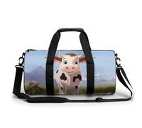 Sac de sport pour homme et femme - Sac de voyage fourre-tout pour le week-end, le lait de vache, le voyage, la natation, le fitness, l'entraînement, le sport, 45 cm/22,9 cm/22,9 cm, style, 45 cm/22,9