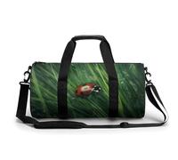 Sac de sport pour homme et femme - Sac de voyage fourre-tout pour le week-end, les insectes dans l'herbe - Sac de nuit pour voyage, natation, fitness, entraînement, Style-5, 17.7in/9in/9in
