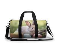 Sac de sport pour homme et femme - Sac de voyage fourre-tout pour le week-end, les lapins, les œufs - Sac de nuit pour voyage, natation, fitness, entraînement, Style :, 17.7in/9in/9in
