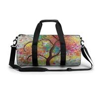 Sac de sport pour homme et femme - Sac de voyage fourre-tout pour le week-end - Sac de voyage à porter pour voyage, natation, fitness, entraînement, Style 2-1, 17.7in/9in/9in