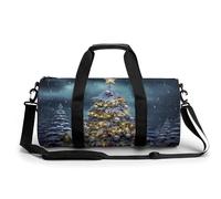 Sac de sport pour homme et femme - Sac de voyage fourre-tout - Sac de week-end - Éléphant - Palmier - Sac de nuit pour voyage, natation, fitness, entraînement, Style 4-2, 17.7in/9in/9in