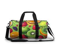 Sac de sport pour homme et femme - Sac fourre-tout de voyage rustique pour voyage, natation, fitness, entraînement, Style-3, 17.7in/9in/9in