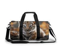 Sac de sport pour homme et femme - Style 5, 45 cm/22,9 cm/22,9 cm - Style 5 - Motif tigre mignon, Style-5, 17.7in/9in/9in