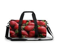 Sac de sport pour homme et femme - Style 7 - 45 cm/22,9 cm/22,9 cm - Style 7 - Motif fraises fraîches, style-7, 17.7in/9in/9in