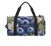 Sac de sport pour homme - Sac de voyage - Motif fruits bleus - Sac fourre-tout - Sac de week-end pour le sport - Style - Taille unique, Style :, Taille unique