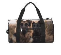 Sac de sport pour homme, sac de voyage, sac fourre-tout avec chien assis, sac fourre-tout pour le week-end, sac de sport, style, taille unique, Style :, Taille unique