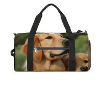 Sac de sport pour homme, sac de voyage, sac fourre-tout Golden Retriever, sac fourre-tout pour le week-end, sac de sport, style, taille unique, Style :, Taille unique