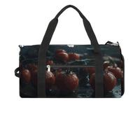 Sac de sport pour homme, sac de voyage, sac fourre-tout Water The Tomatoes, sac de week-end, sac de sport pour le sport, style, taille unique, Style :, Taille unique