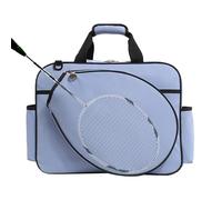 Sac de sport pour raquettes : housse durable pour épaule de tennis, sac de transport imperméable, support pour plusieurs raquettes, équipement de stockage | Paire de sacs de raquette de tennis