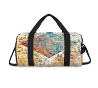 Sac de sport pour table périodique chimie avec compartiment à chaussures pour la nuit, le w nd, le voyage, la gym, l'organisateur de bagages pour femmes, hommes, enfants, filles, garçons
