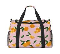 Sac de sport pour voyage, délicieuse fleur d'orange, sac de voyage rose, sac de voyage, sac de sport pour femme et homme, article personnel