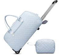 Sac de Sport pour Voyage, Sac de Week-End avec Compartiment à Chaussures, Sac de Nuit pour Femme avec Trousse de Toilette, Sac de Sport de 50 L avec Poche Humide, Sacs d'hôpital pour Le Travail et