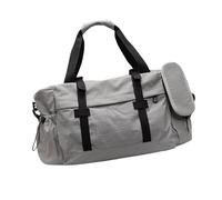 Sac de sport pratique en tissu Oxford, grande capacité, séparation, pour fitness, voyage, usage quotidien, entraînement, gris