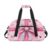 Sac de sport résistant à l'eau - Avec compartiment, idéal pour le sport et les voyages de week-end pour filles, garçons, hommes et femmes, 48 x 26,9 x 22,1 cm, Sweet Love - Heart Praise