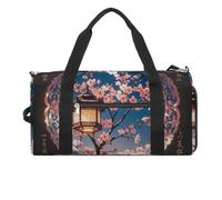 Sac de sport rond à motif lanterne pour homme et femme, sac fourre-tout imperméable, grand sac de sport pour voyage et entraînement