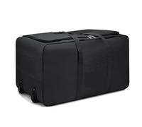 Sac de Sport Roulant avec Roues, Grand Sac déplacement, Tissu Oxford épais et imperméable, artefact Mobile, Rangement, Sacs Voyage for Hommes pour Les Voyages(Black)