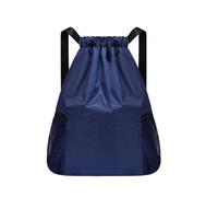 Sac De Sport Sac à Dos de Sport à Cordon de Serrage, Sac de Sport de Grande capacité for Hommes, Sac à Dos Pliable et étanche for Le Cyclisme, Le Football, Le Basket-Ball, Le Fitness(Dark Blue S)
