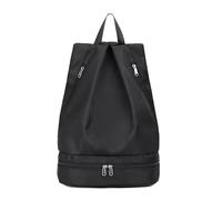 Sac De Sport Sac à Dos étanche for Hommes et Femmes, Sac de Sport, de Fitness, de Natation, de Voyage, de Yoga, de Basket-Ball, de Football, avec séparation Humide et Sec(Black)