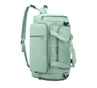 Sac De Sport Sac de Fitness for Femmes, Sac à Main de Voyage décontracté, séparation sèche et Humide, entraînement de Sports de Plein air, Natation, Yoga, Sac à Dos for Femmes(Green)