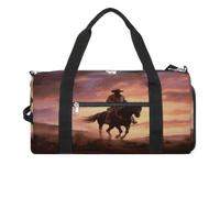 Sac de sport, sac de sport Cowboy West, petit sac de sport, sac de sport pour femme et homme, style, taille unique, moderne, Style :, Taille unique, Moderne