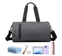 Sac de sport - Sac de sport étanche de 50 cm, sac fourre-tout de grande capacité, organiseur sec et humide | Pochette de transport de voyage pour la natation, le w nd, le fitness, l'entraînement