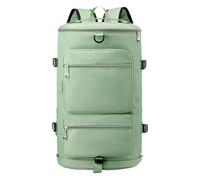 Sac de sport - Sac de sport | Sac à dos pour homme | Sac à dos de sport avec compartiment à chaussures | Sac à dos de voyage | Sac à dos de voyage séparé pour homme et femme, Vert, 49/29/29xm, Unisexe