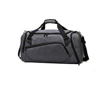 Sac de sport, sac de sport, sac de sport pour hommes, dames, sac à main multifonctionnel, grand sac de voyage, sac à dos de yoga (couleur : gris, taille : 70 x 34 x 32 cm), gris, 54*27*26cm