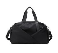 Sac De Sport Sac de Sport Sac de Voyage Sec Humide Sac à Main Multifonction Natation épaule Messager Week-End Fitness Sac d'entraînement(Black)