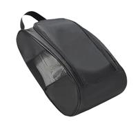 Sac de sport - Sac de voyage pour baskets, en polyester noir, 23 x 12 x 33 cm, sac de rangement imperméable pour chaussures de football, de basket-ball et de course