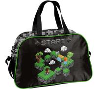 Sac de sport Sac d'entraînement Sac de piscine léger et confortable Garçons Filles Motif MINECRAFT Paso