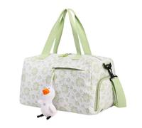 Sac de sport sec et humide pour femme | Sac de sport sec et humide avec pendentif mignon, sac de fitness pour les amateurs de natation avec compartiment à chaussures pour pantoufles, bouteille d'eau,
