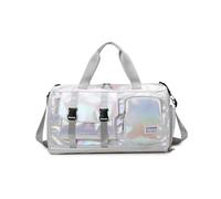 Sac de sport simple de grande capacité - Sac de voyage pour le week-end - Bagage de fitness avec séparation sèche et humide - Bagage de voyage de nuit - Pour le week-end, la gym, le sport pour le