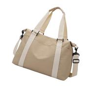Sac de sport sophistiqué à séchage rapide avec poches organisationnelles et bandoulière ergonomique, sac à main léger pour voyage d'affaires, kaki, Beauté de masse